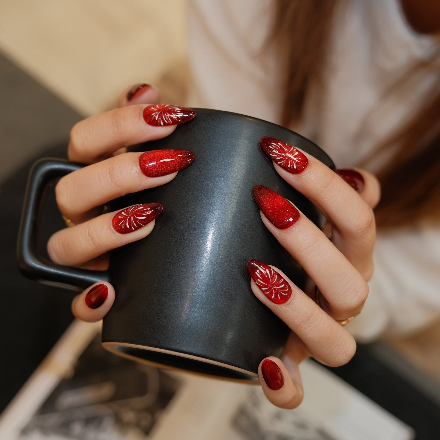 InchArt Press-on Nails Inferno Spark