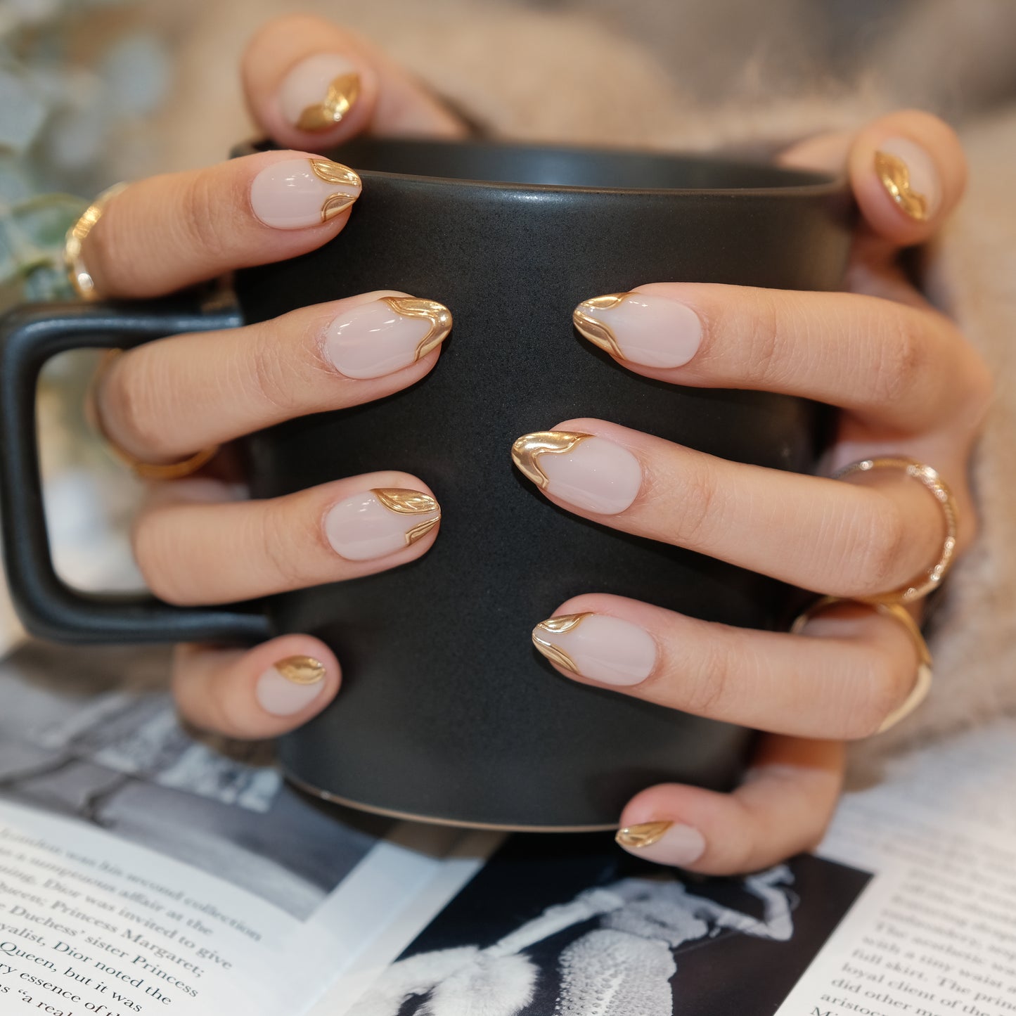 InchArt Press-on Nails 24K Chica (SV)