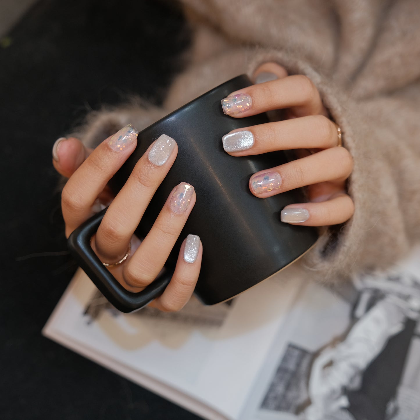 InchArt Press-on Nails Bubble World