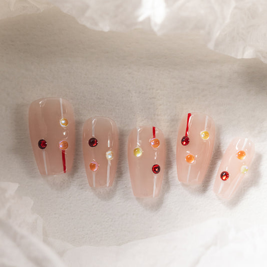 InchArt Press-on Nails Summer Madness