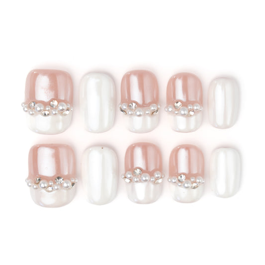 InchArt Press-on Nails Pearl Vow