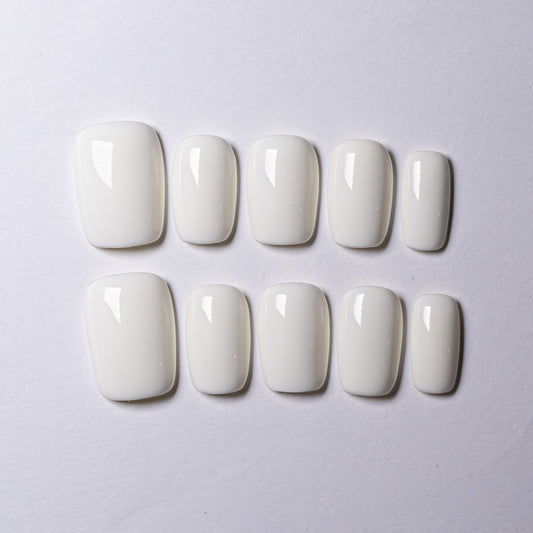 InchArt Press-on Nails Cream White