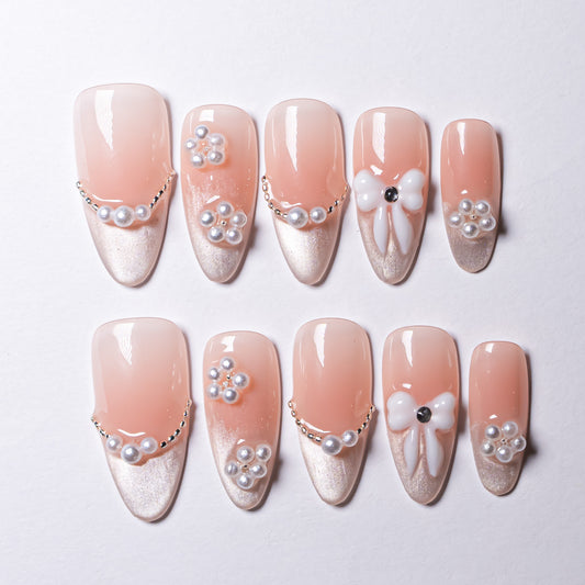 InchArt Press-on Nails Linen Loft