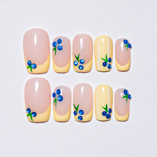 InchArt Press-on Nails Zinnia