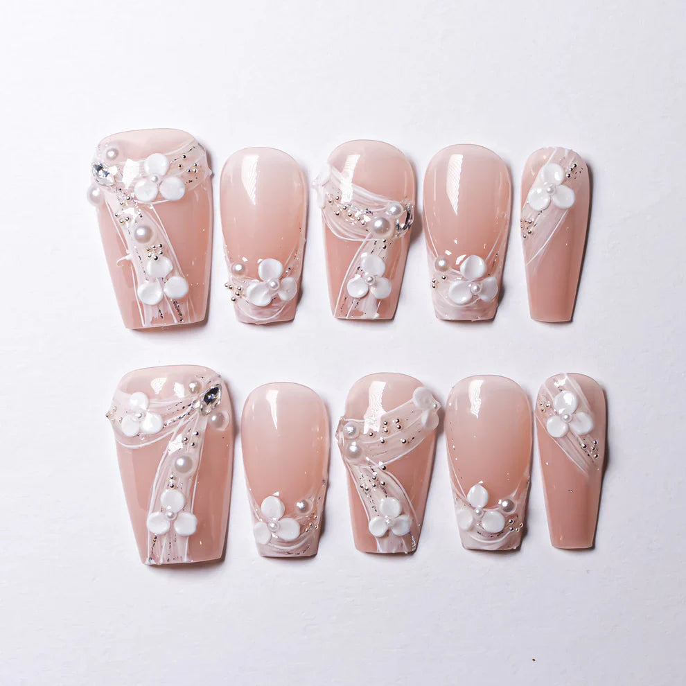 Discover the Charm of Fern Nails with InchArt Press-on Collections