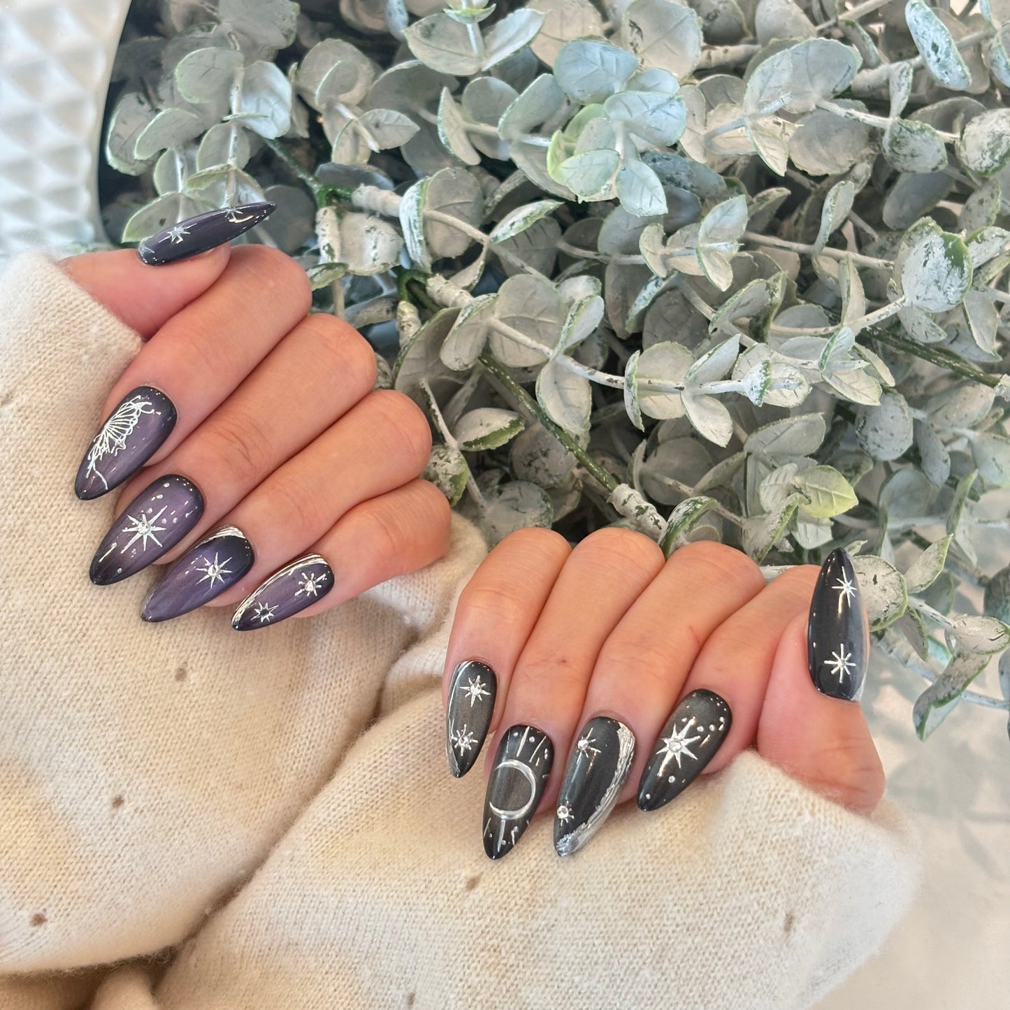 InchArt Press-on Nails Moss & Moon