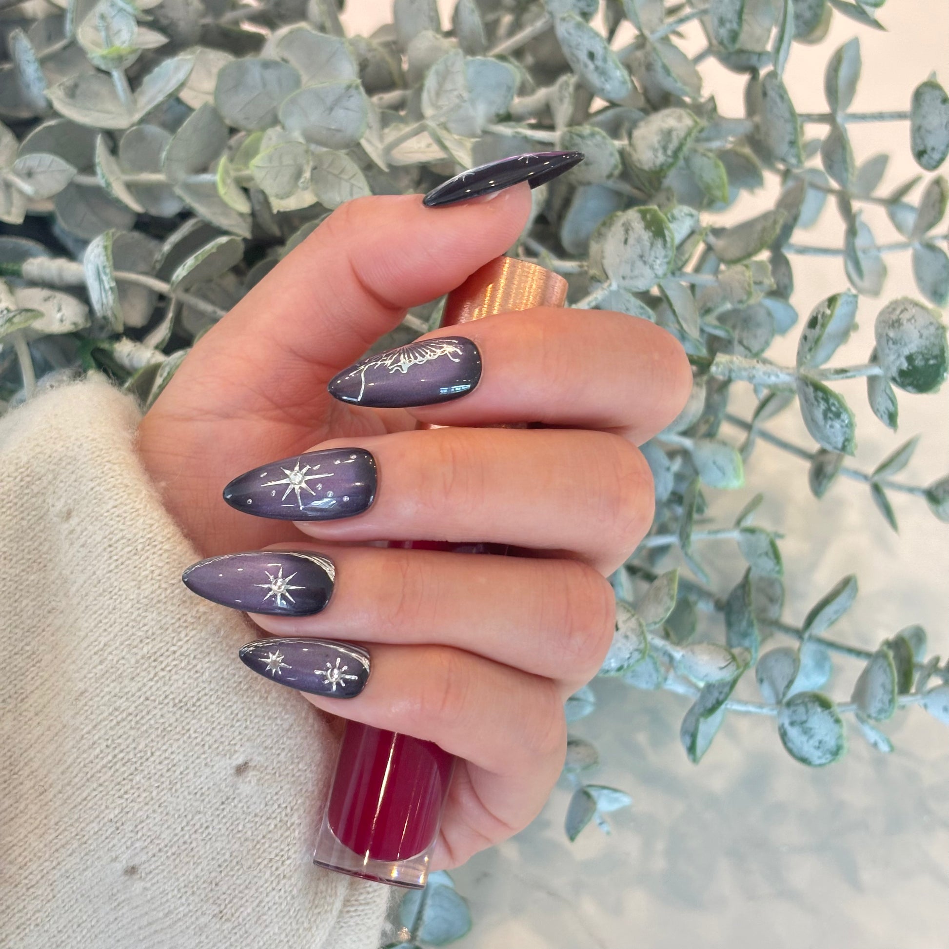 InchArt Press-on Nails Moss & Moon