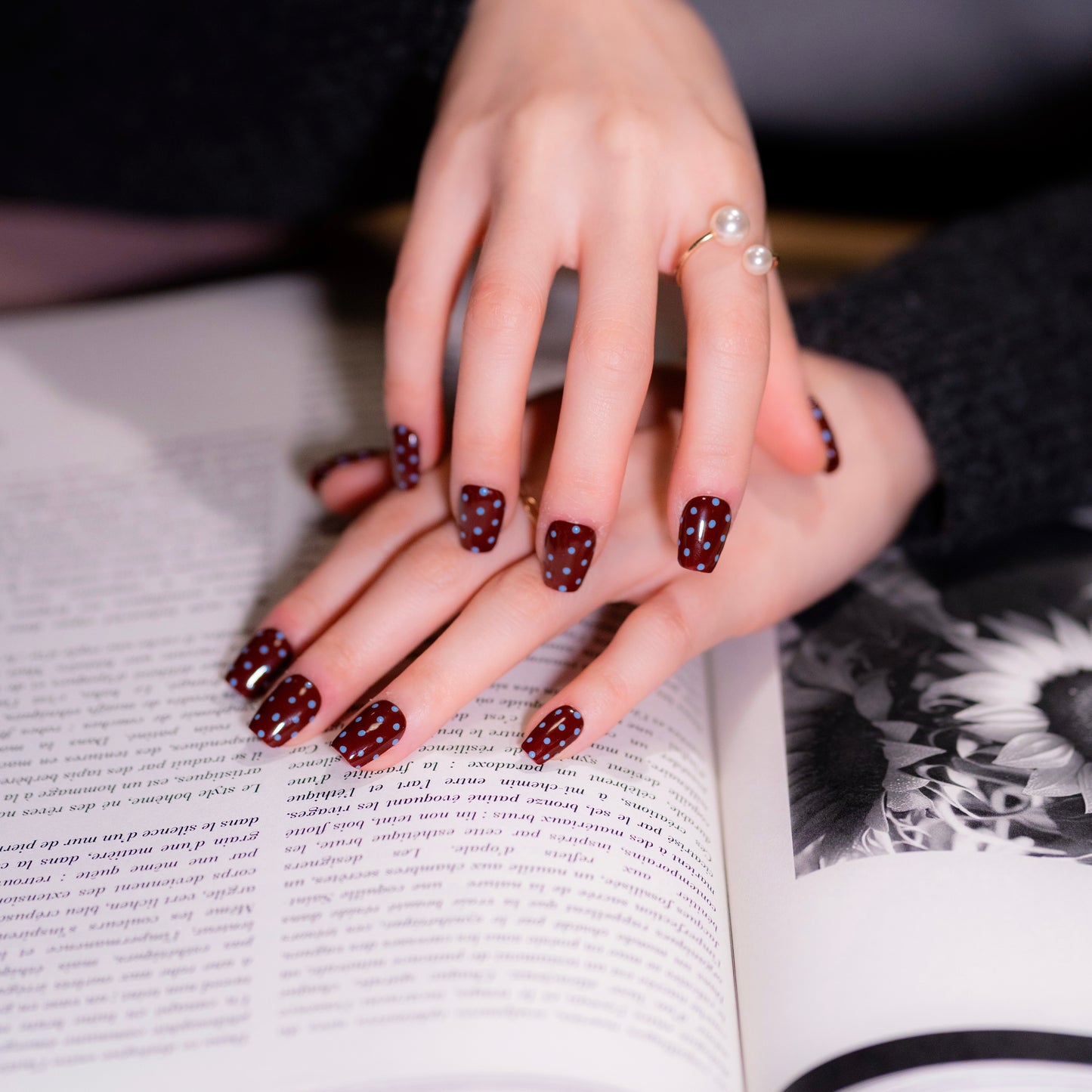 InchArt Press-on Nails Chic Polka Dots