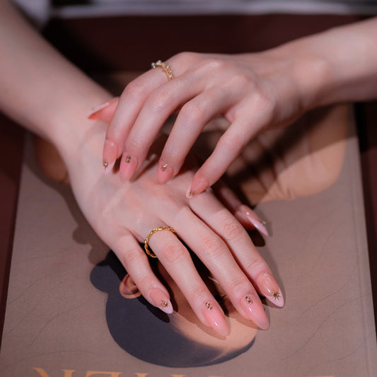 InchArt Press-on Nails Blush Gold