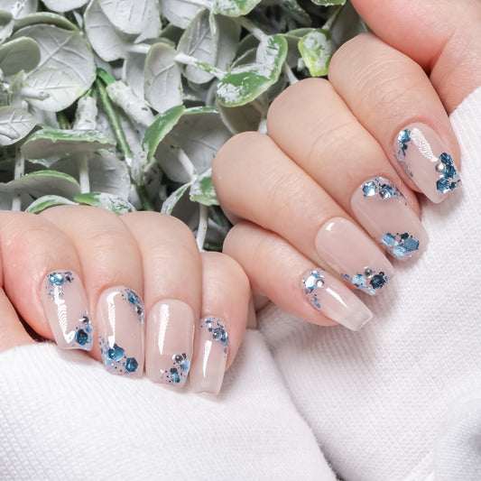 InchArt Press-on Nails Blueberry