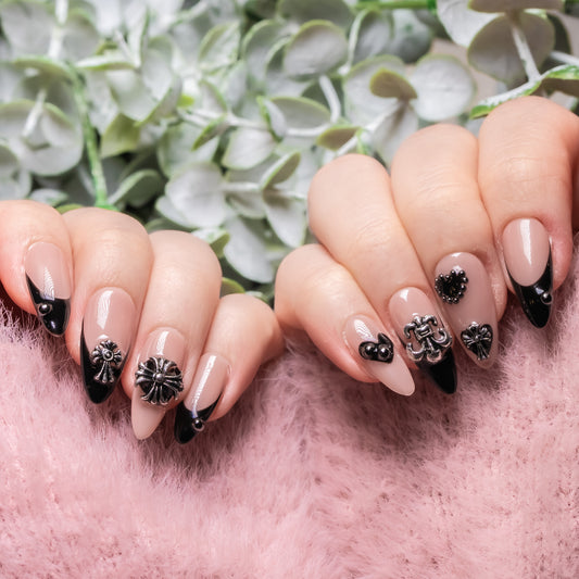 InchArt Press-on Nails Chrome Hearts
