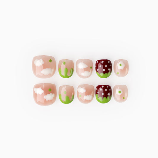 InchArt Press-on Nails Summer days