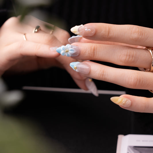 InchArt Press-on Nails Sunkissed Shells