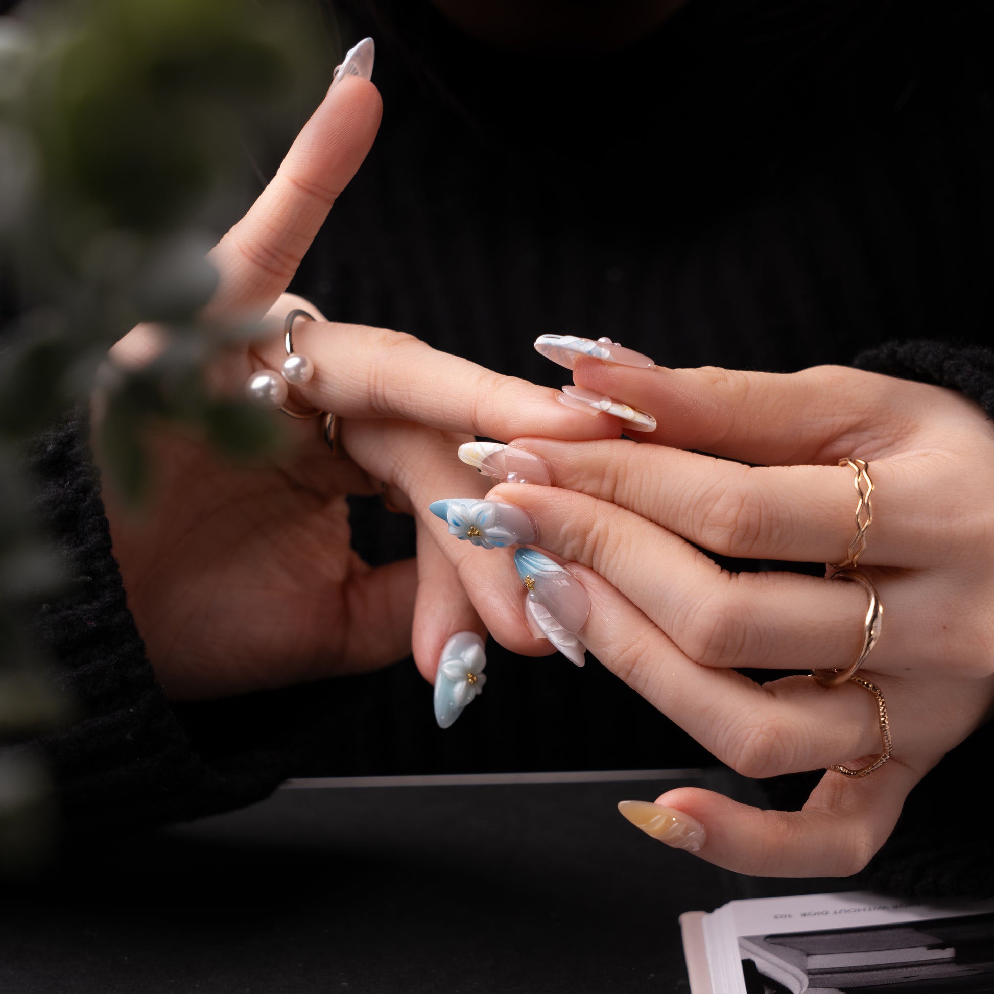 InchArt Press-on Nails Sunkissed Shells