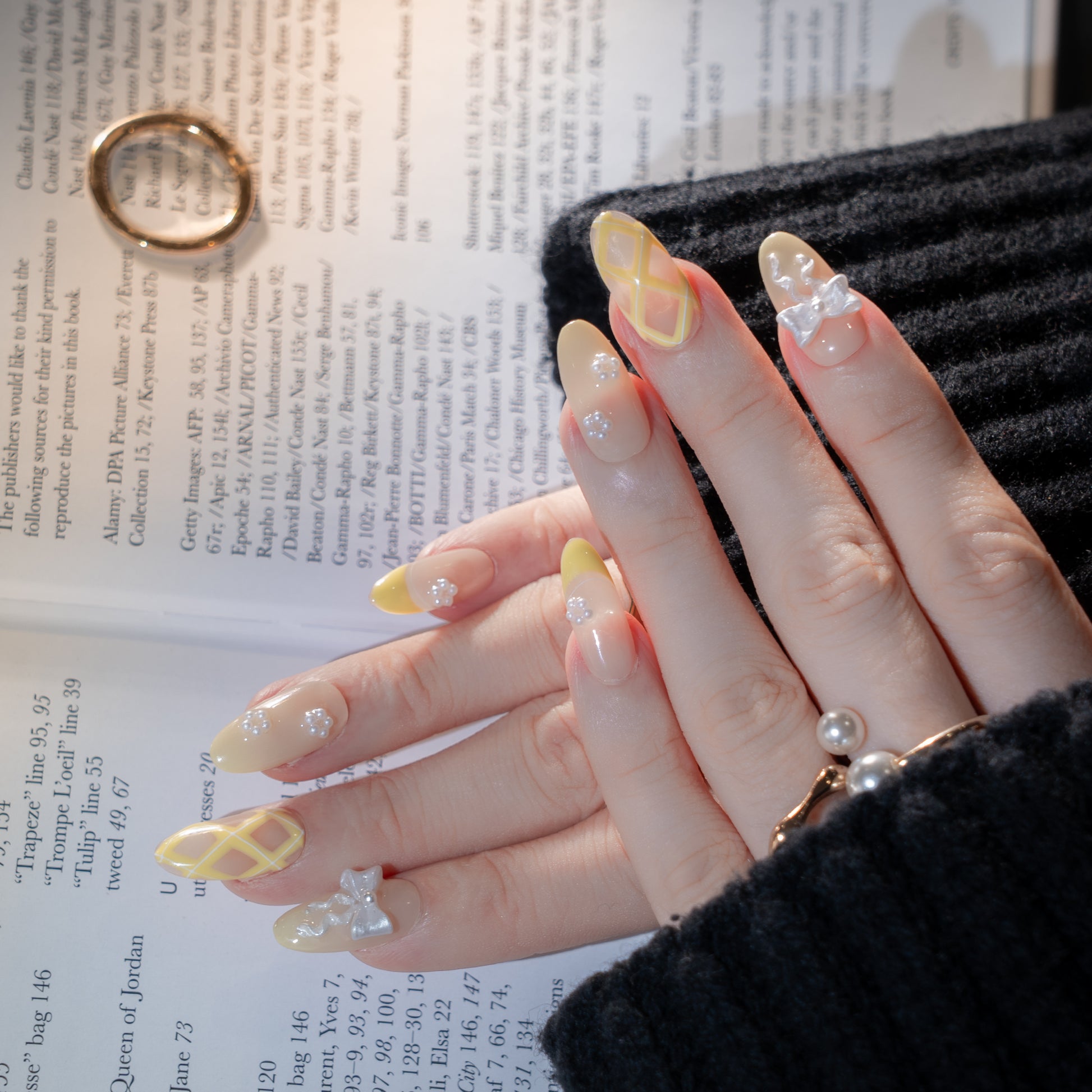InchArt Press-on Nails Francesca