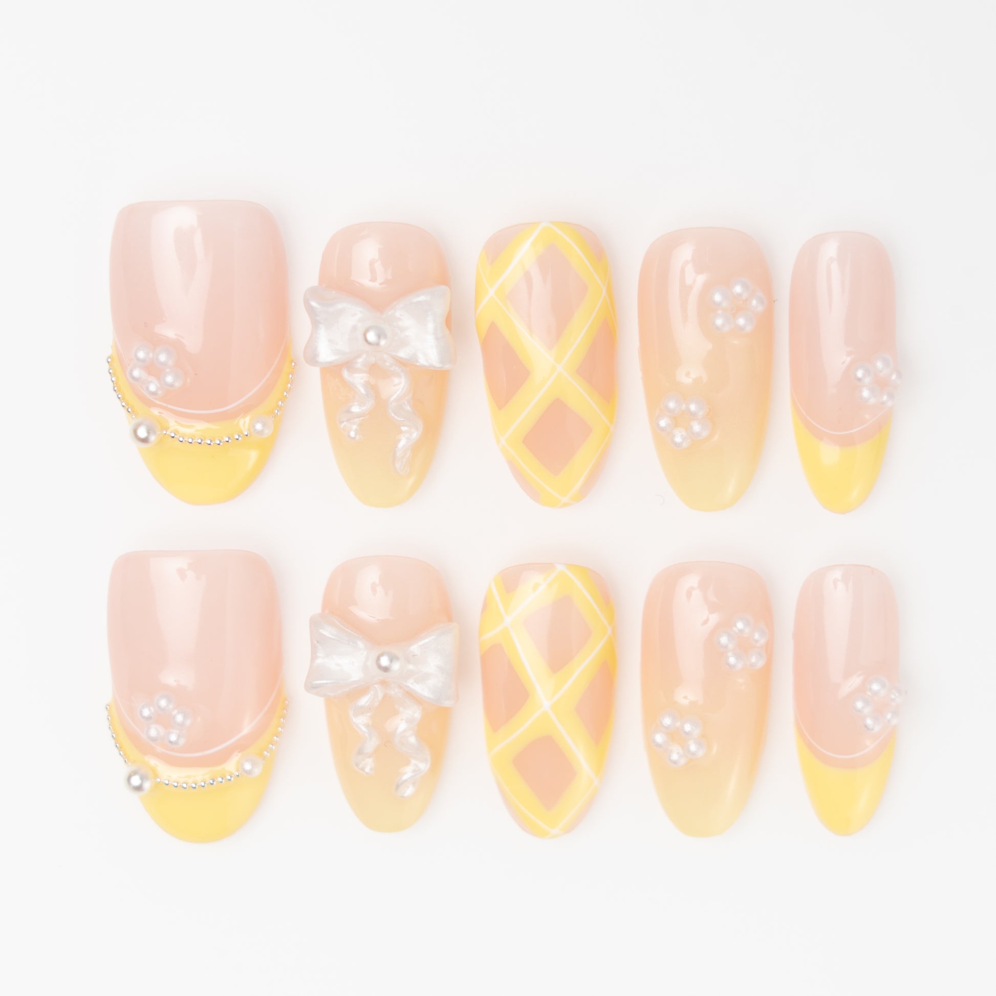 InchArt Press-on Nails Francesca