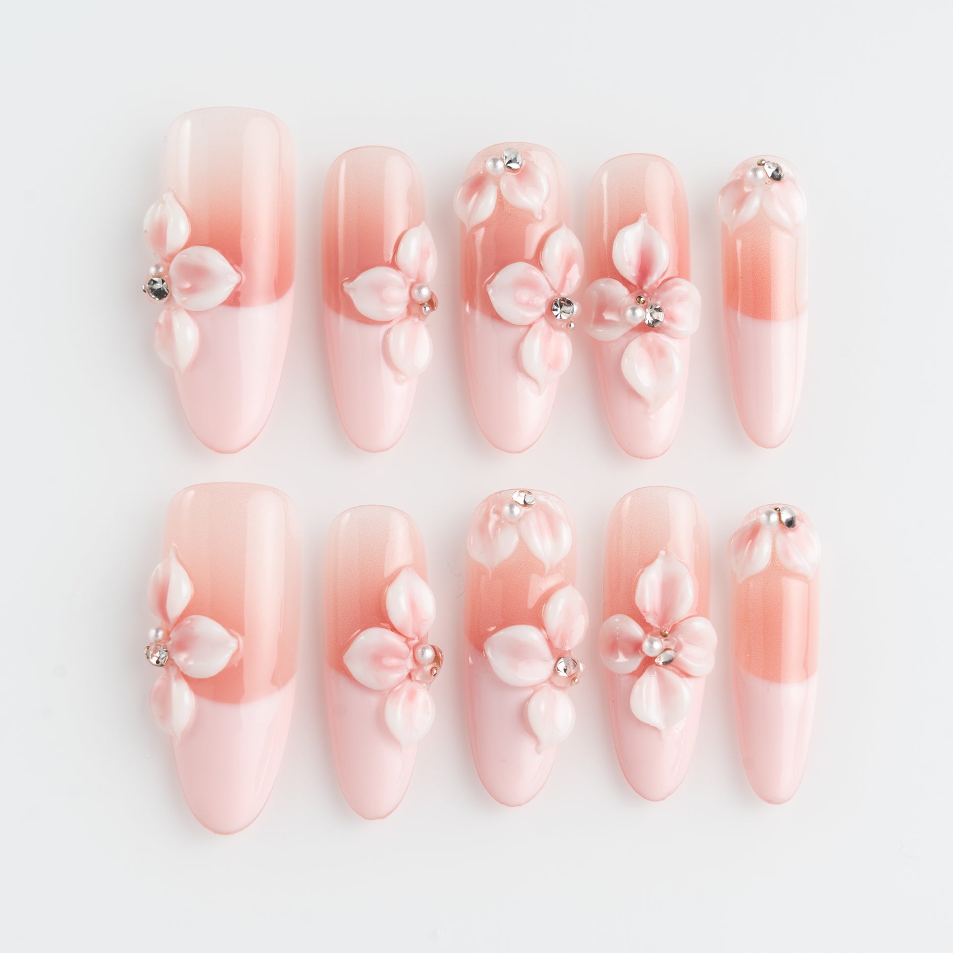 InchArt Press-on Nails Opal Bloom