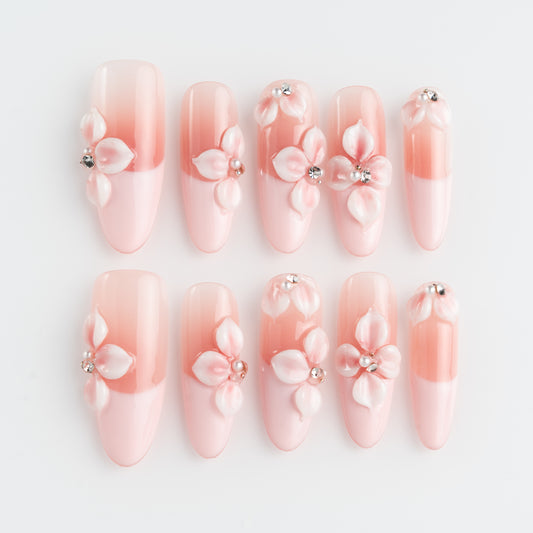 InchArt Press-on Nails Opal Bloom