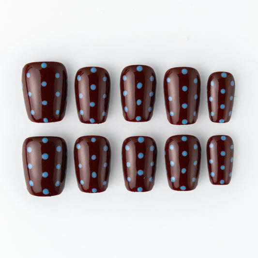 InchArt Press-on Nails Chic Polka Dots