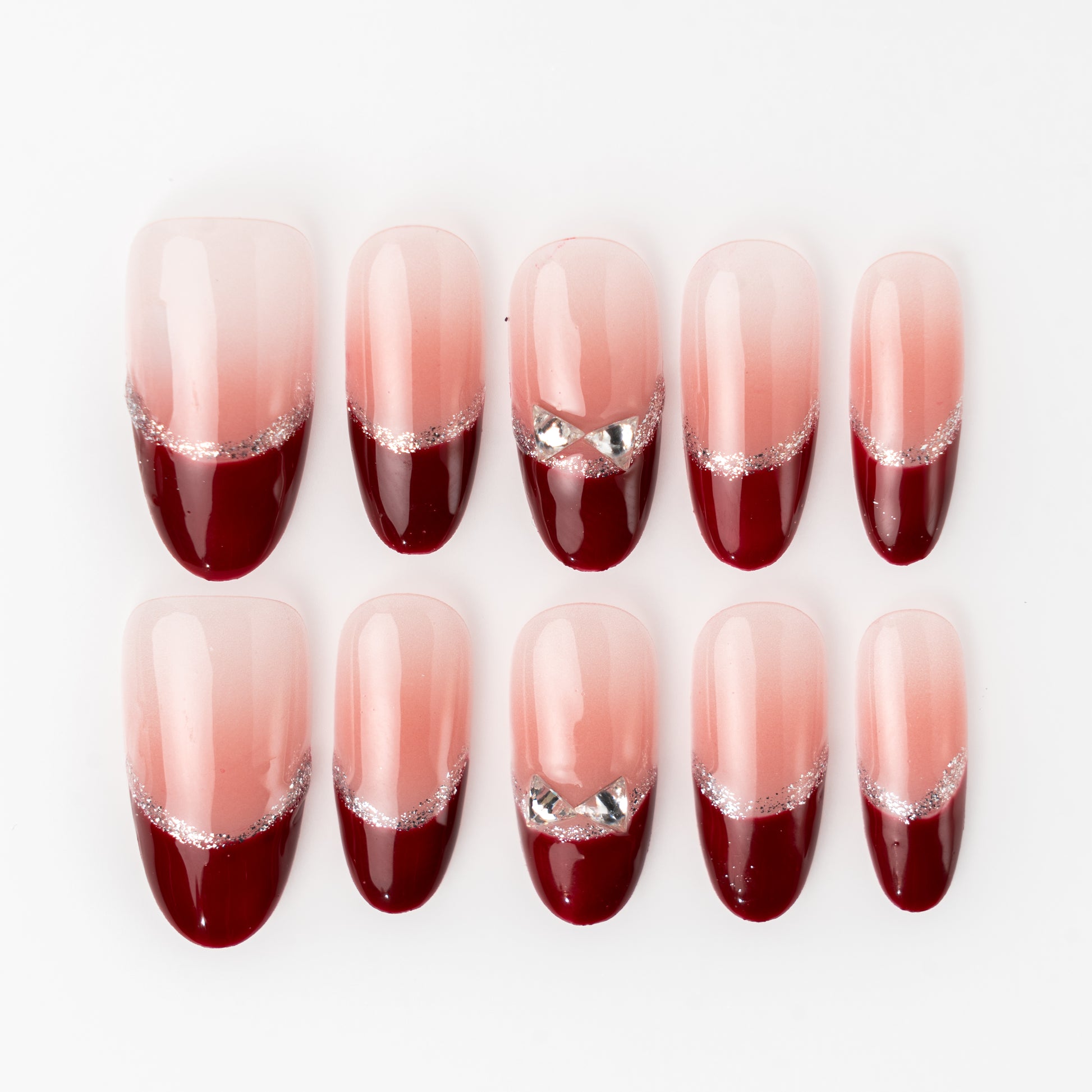 InchArt Press-on Nails Runway night