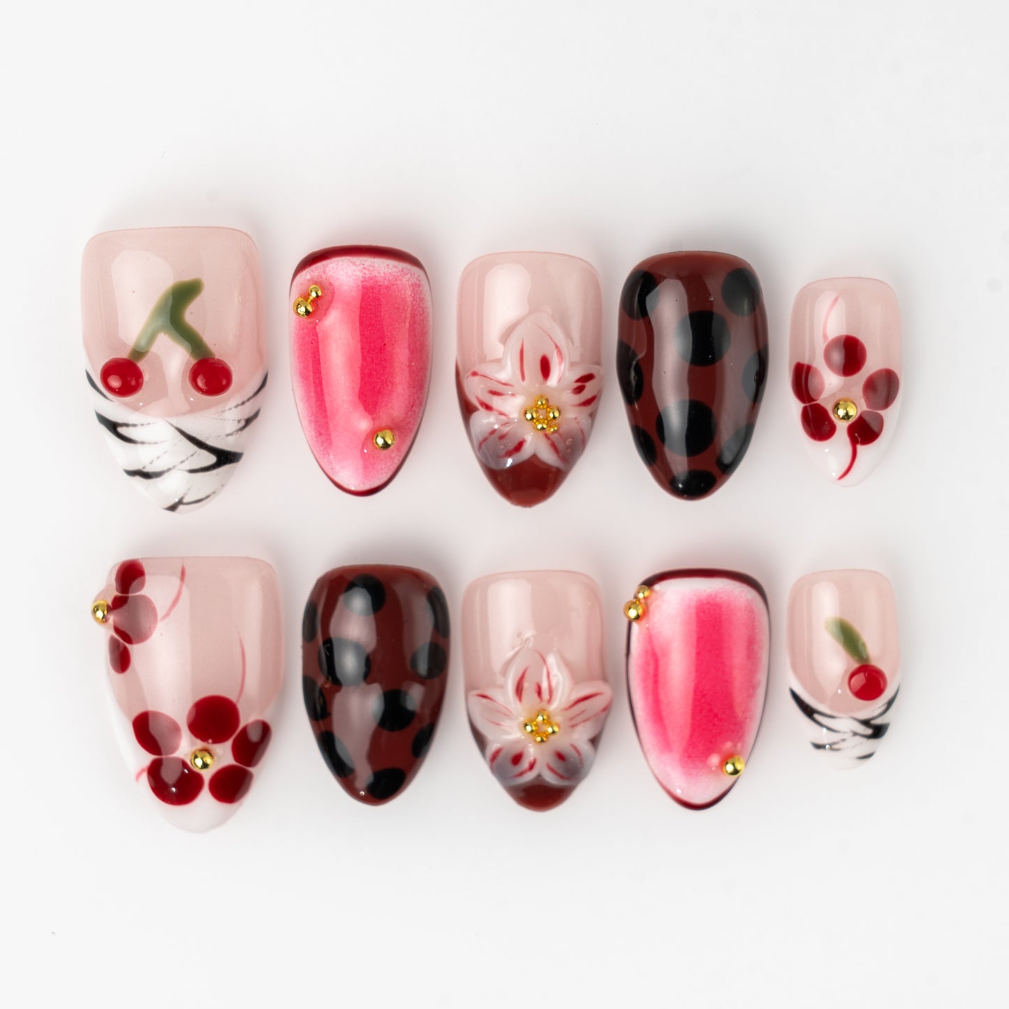 InchArt Press-on Nails Off Duty