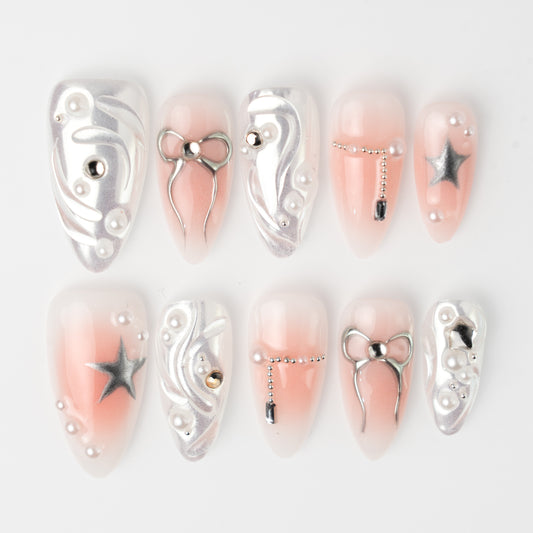 InchArt Press-on Nails Moon Kept