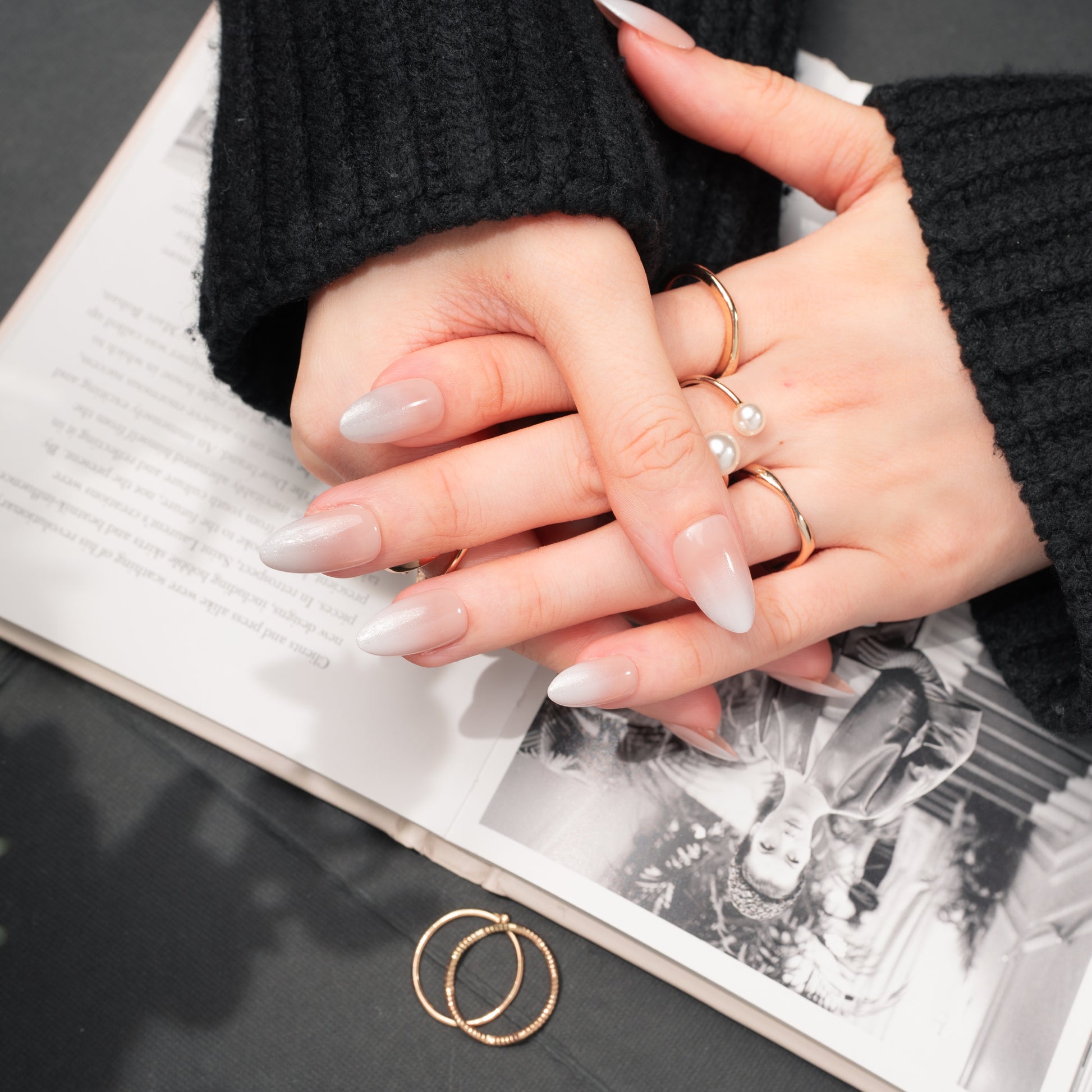 InchArt Press-on Nails Soft Latte