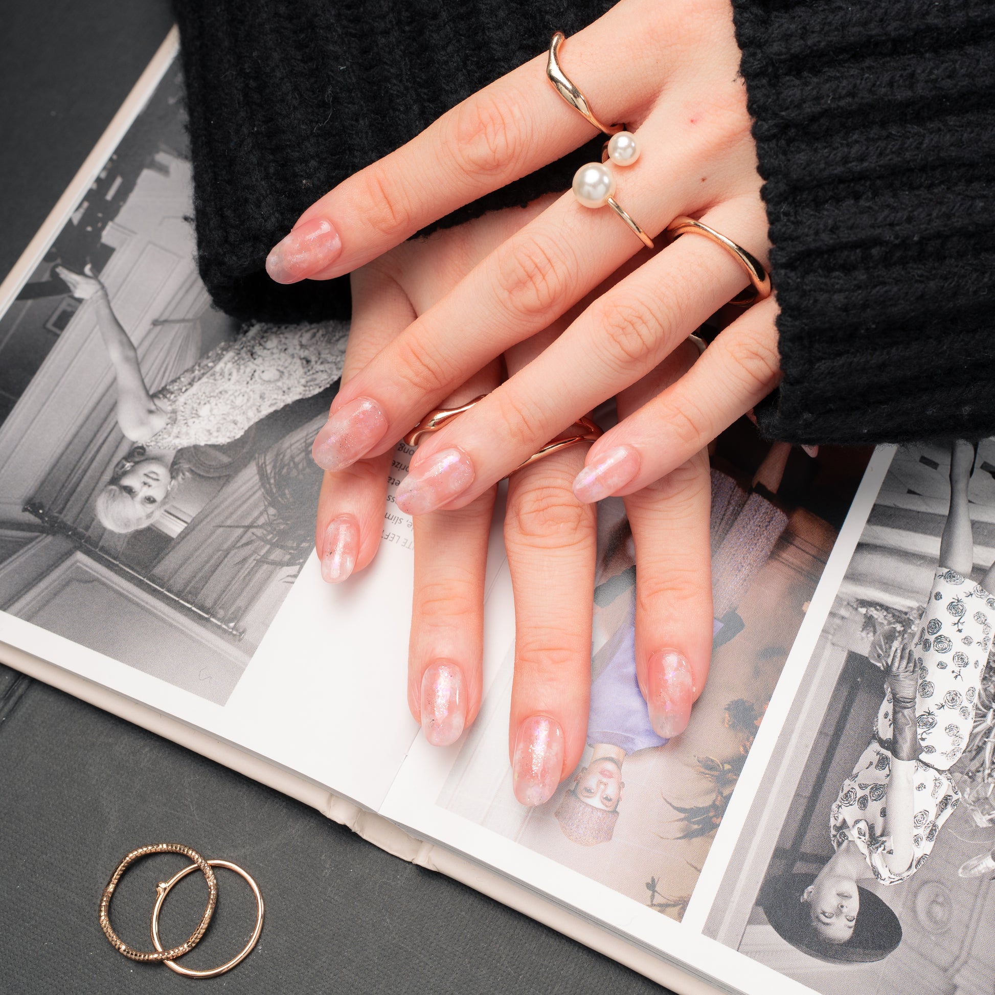 InchArt Press-on Nails Bubble Gum
