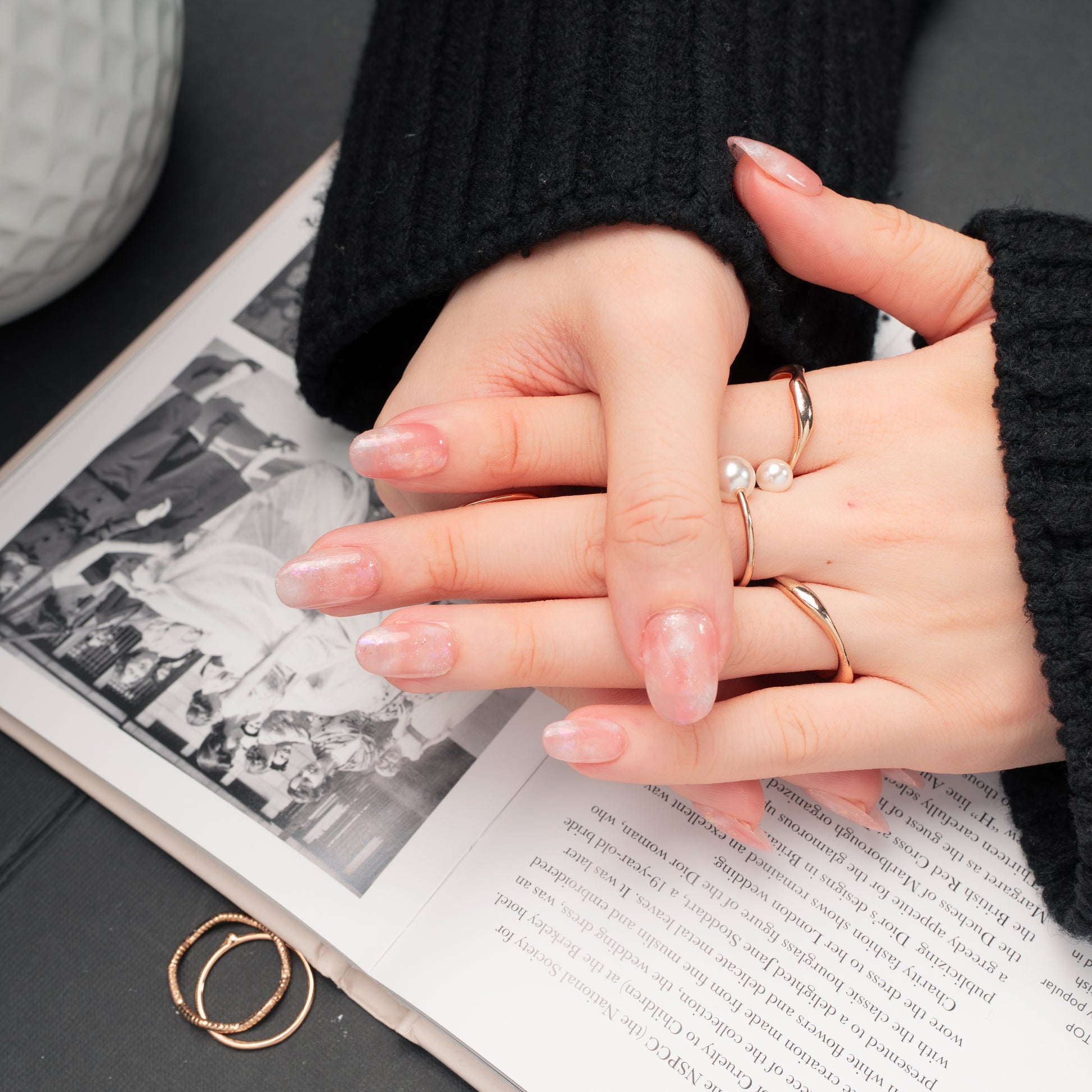 InchArt Press-on Nails Bubble Gum
