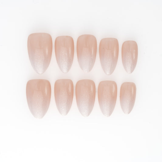 InchArt Press-on Nails Soft Latte