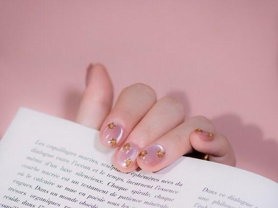 InchArt Press-on Nails Golden Glaze